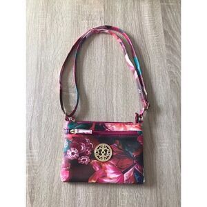 Cute & Colorful Floral Crossbody Purse